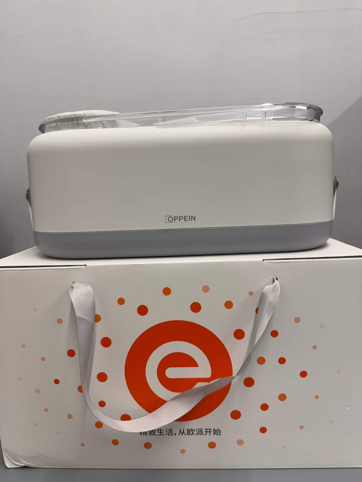 原装正品OPPEIN欧派家居出品烘干机出差旅便携二合一干衣机吹风机内衣除菌 全新带包装  - 2