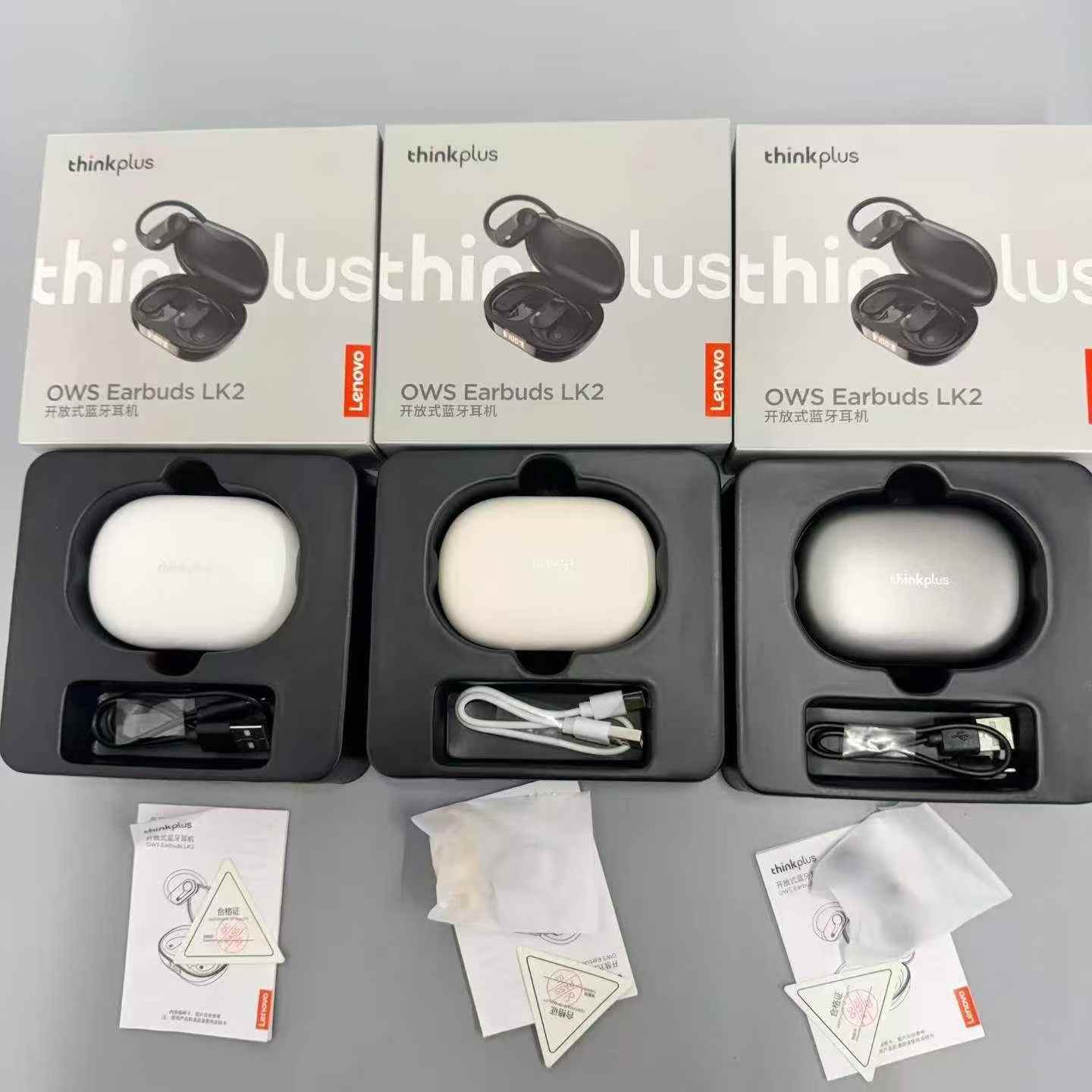 ，原装正品联想，OWS蓝牙耳机，一机一码，全新塑封，2025年7月份生产，全部有电，质量保证， - 3
