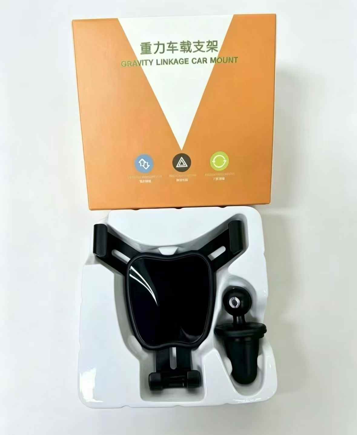 手机车载支架，2个款式，全新整齐，原箱原。 - 3
